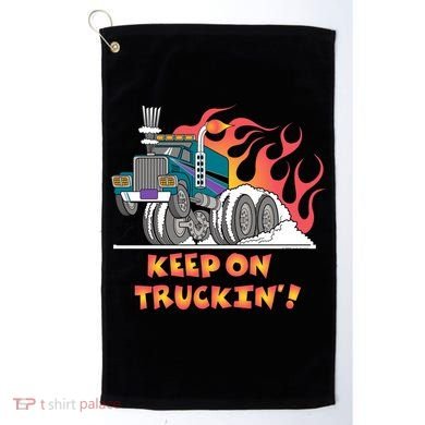 Keep on Truckin' Golf Towel