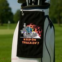 Keep on Truckin' Golf Towel thumb 2