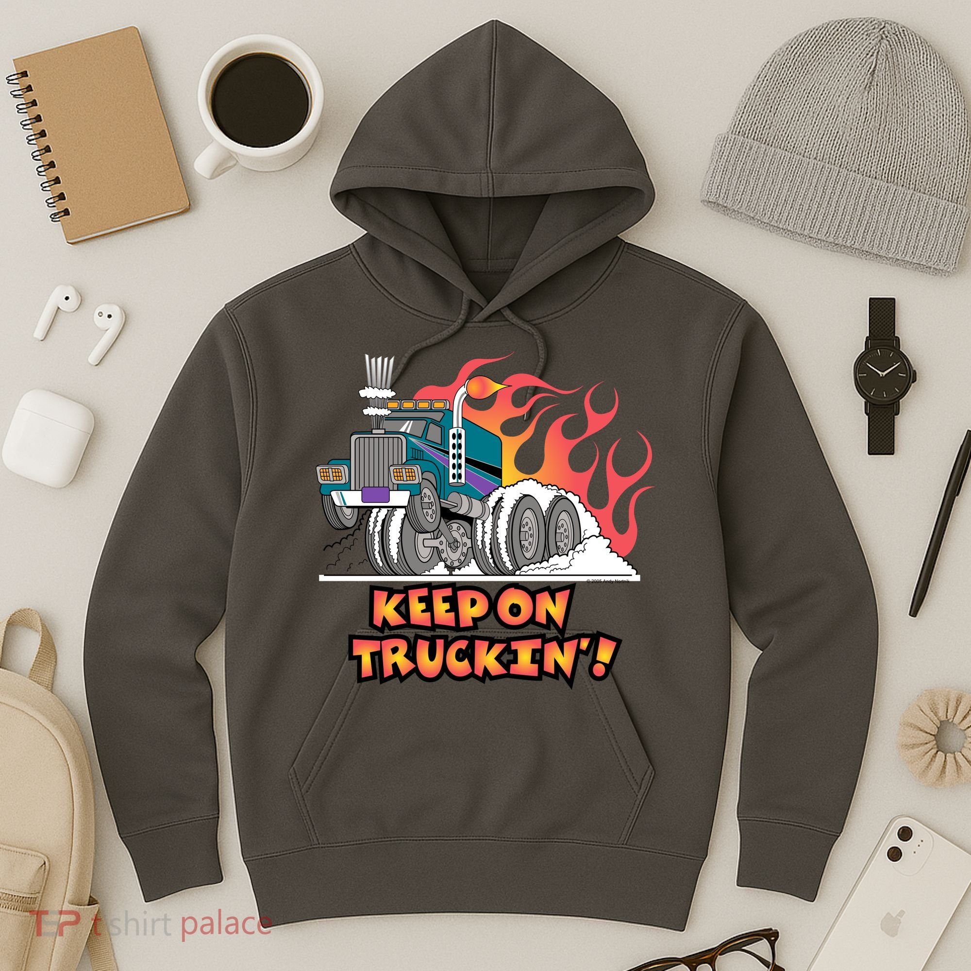 Keep on Truckin' Hoodie