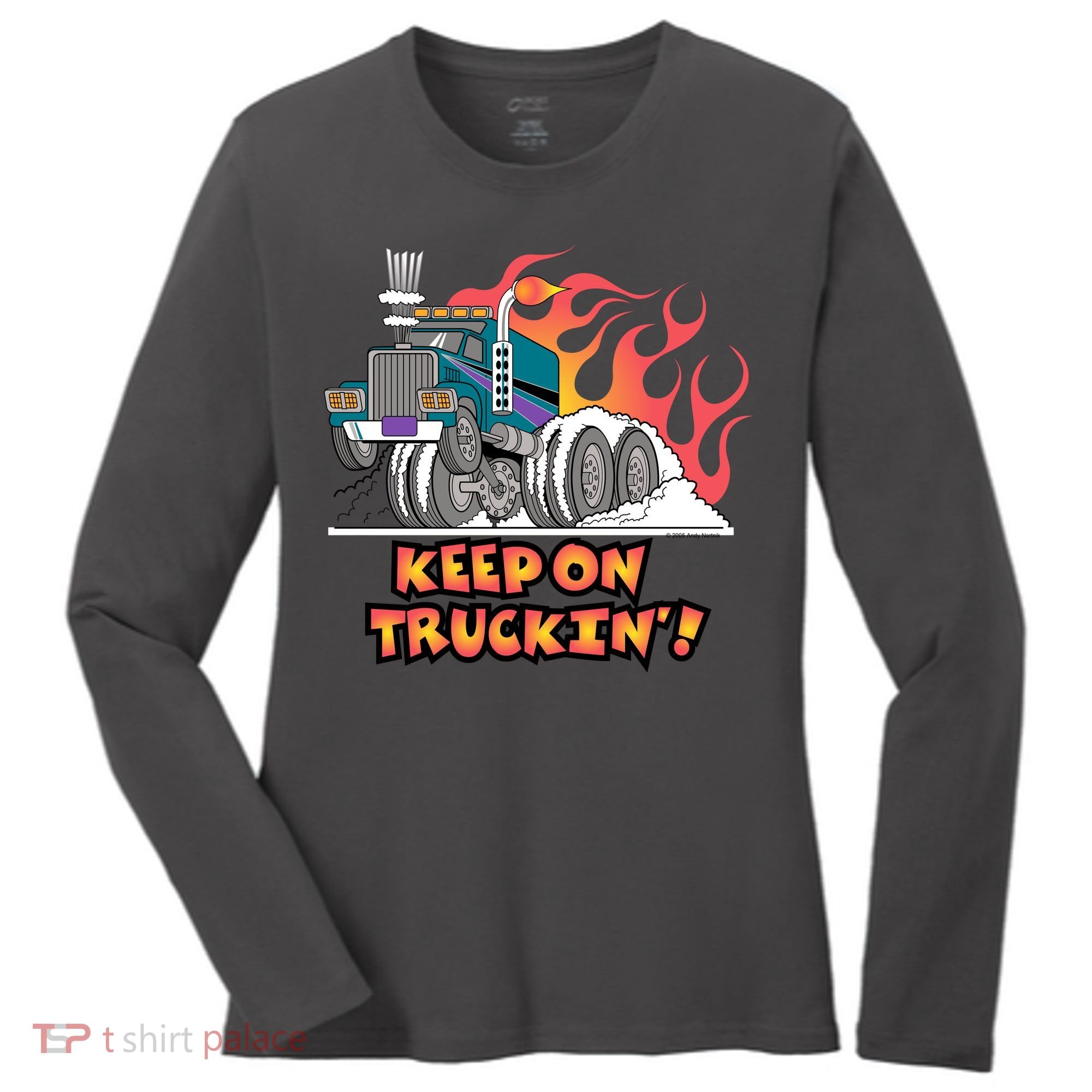 Keep on Truckin' Women's Long Sleeve Shirt
