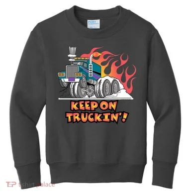 Keep on Truckin' Kids Sweatshirt