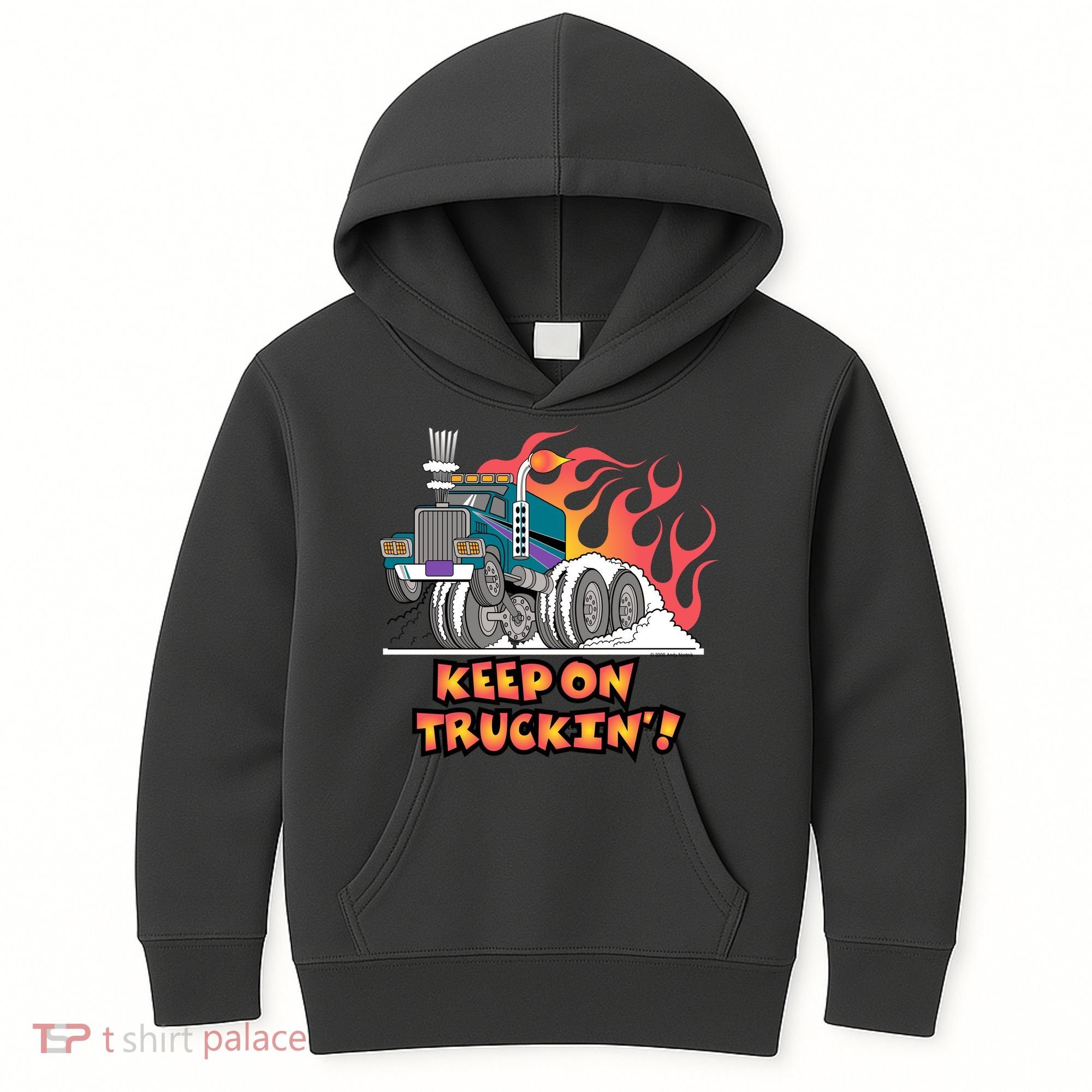 Keep on Truckin' Kids Hoodie
