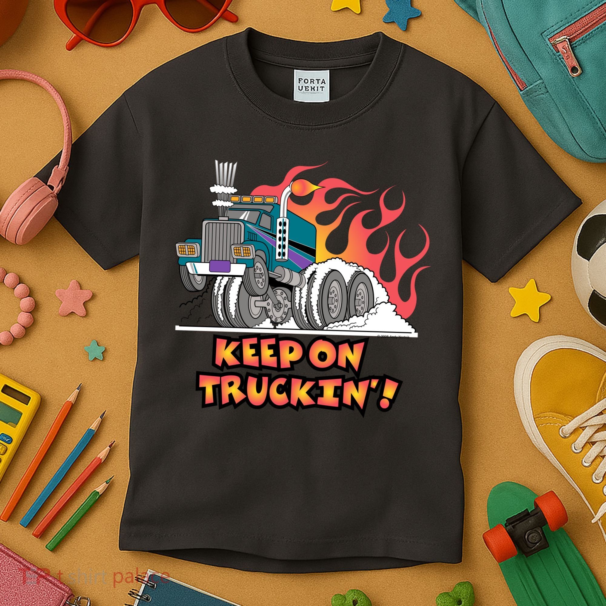 Keep on Truckin' Kids T-Shirt