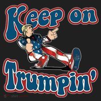 Keep On Trumpin' Pro Trump Golf Towel thumb 3