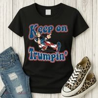 Keep On Trumpin' Pro Trump Women's T-Shirt thumb 3
