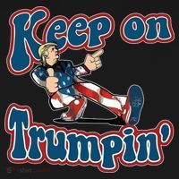 Keep On Trumpin' Pro Trump Kids Hoodie thumb 5
