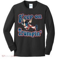 Keep On Trumpin' Pro Trump Kids Long Sleeve Shirt thumb 0