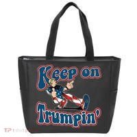 Keep On Trumpin' Pro Trump Tote Bag thumb 0