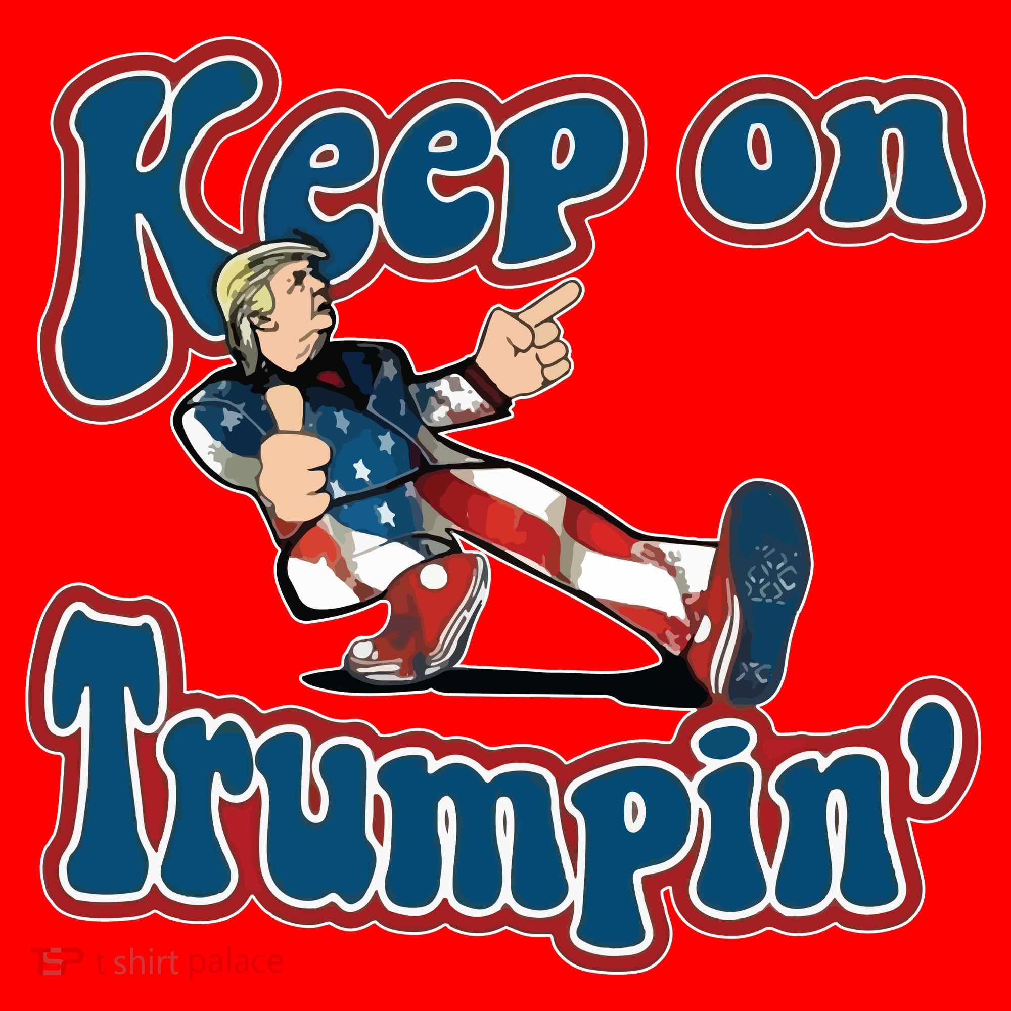 Keep On Trumpin' Pro Trump Santa Hat