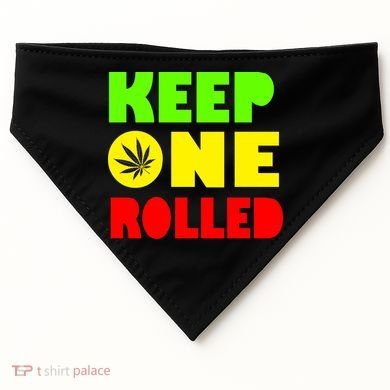 Keep One Rolled USA-Made Doggie Bandana