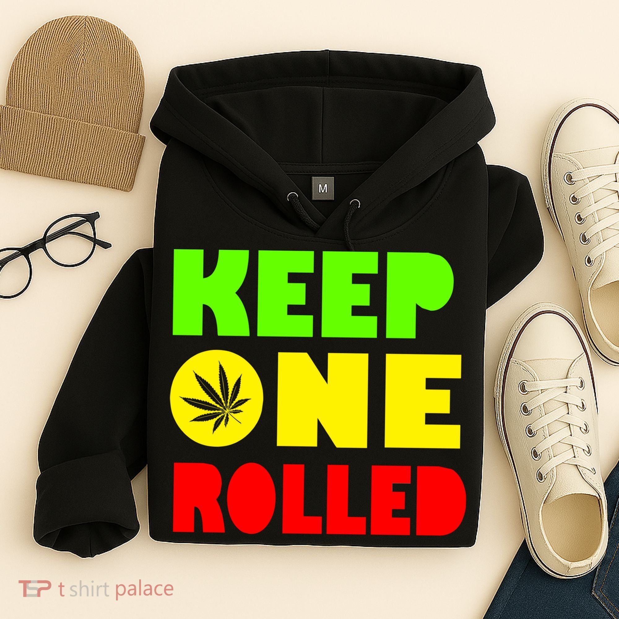Keep One Rolled Hoodie