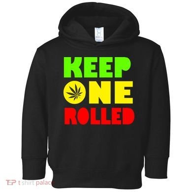 Keep One Rolled Toddler Hoodie