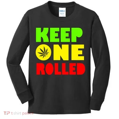 Keep One Rolled Kids Long Sleeve Shirt
