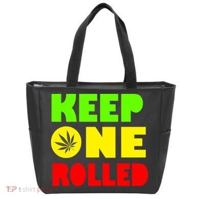 Keep One Rolled Tote Bag