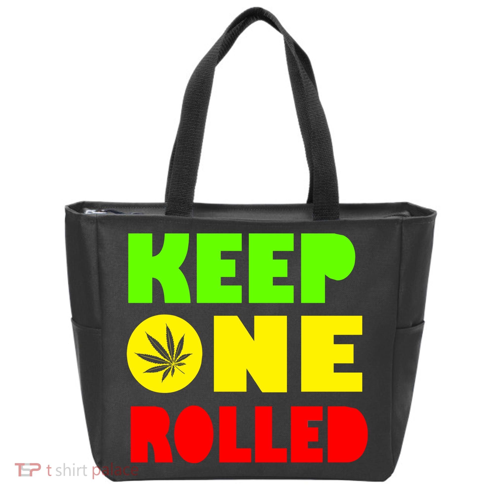 Keep One Rolled Tote Bag