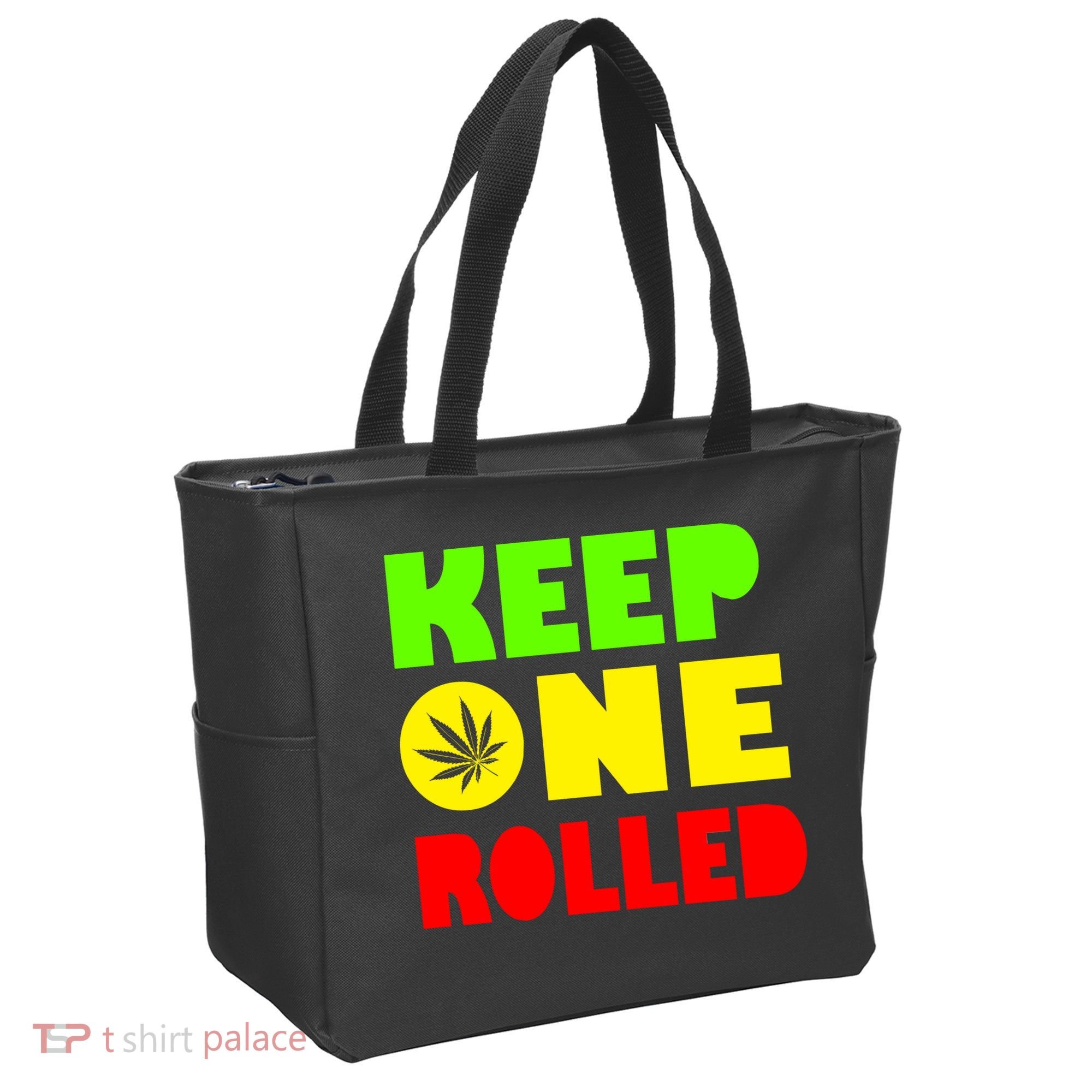 Keep One Rolled Tote Bag