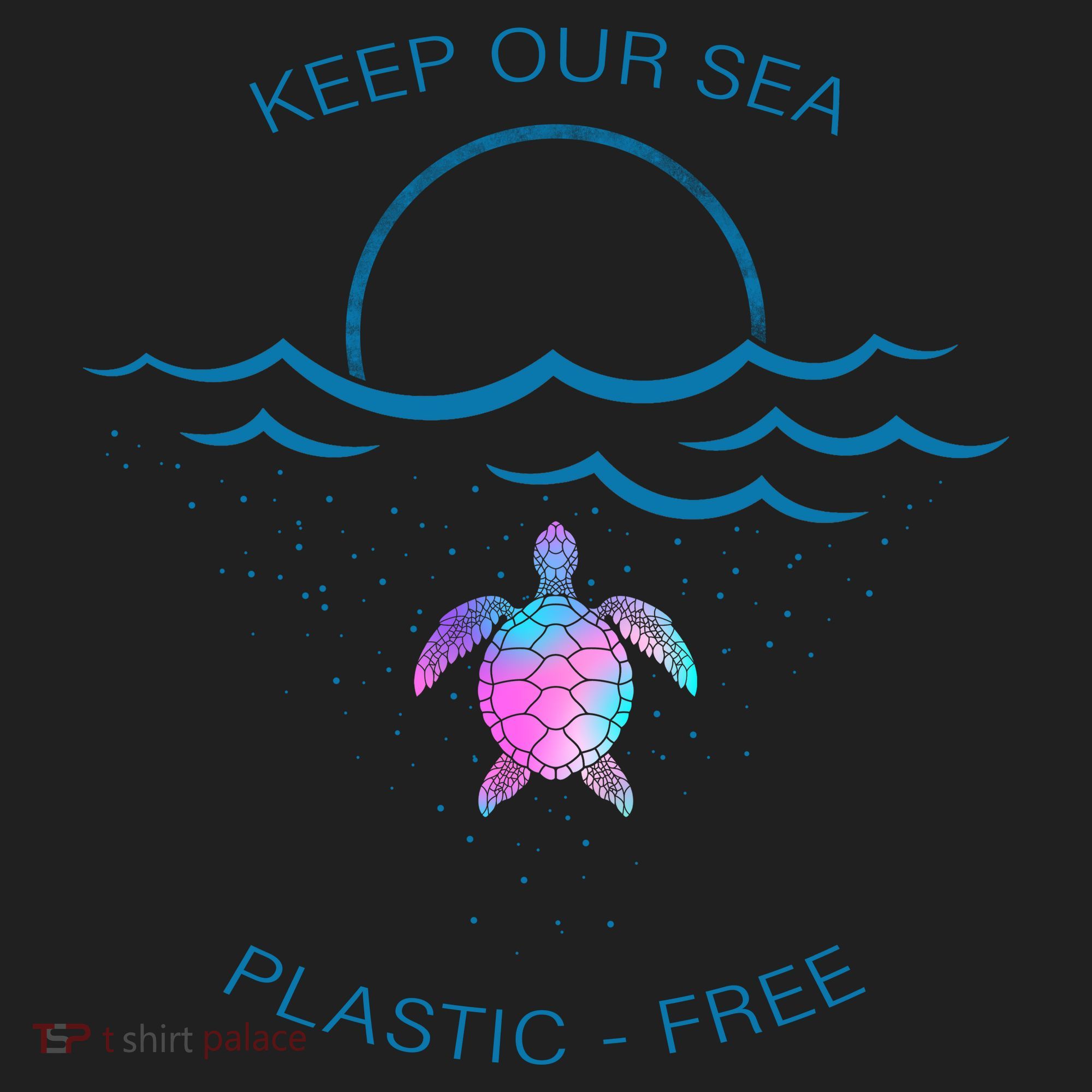 Keep Our Sea Plastic Free Women's Sweatshirt