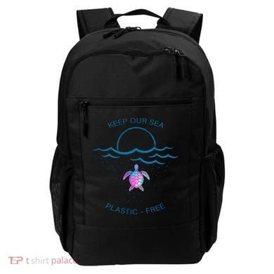 Keep Our Sea Plastic Free Backpack