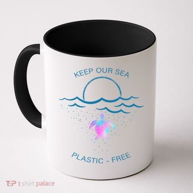Keep Our Sea Plastic Free Coffee Mug