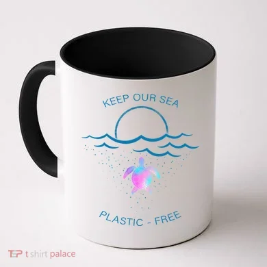 Keep Our Sea Plastic Free Coffee Mug