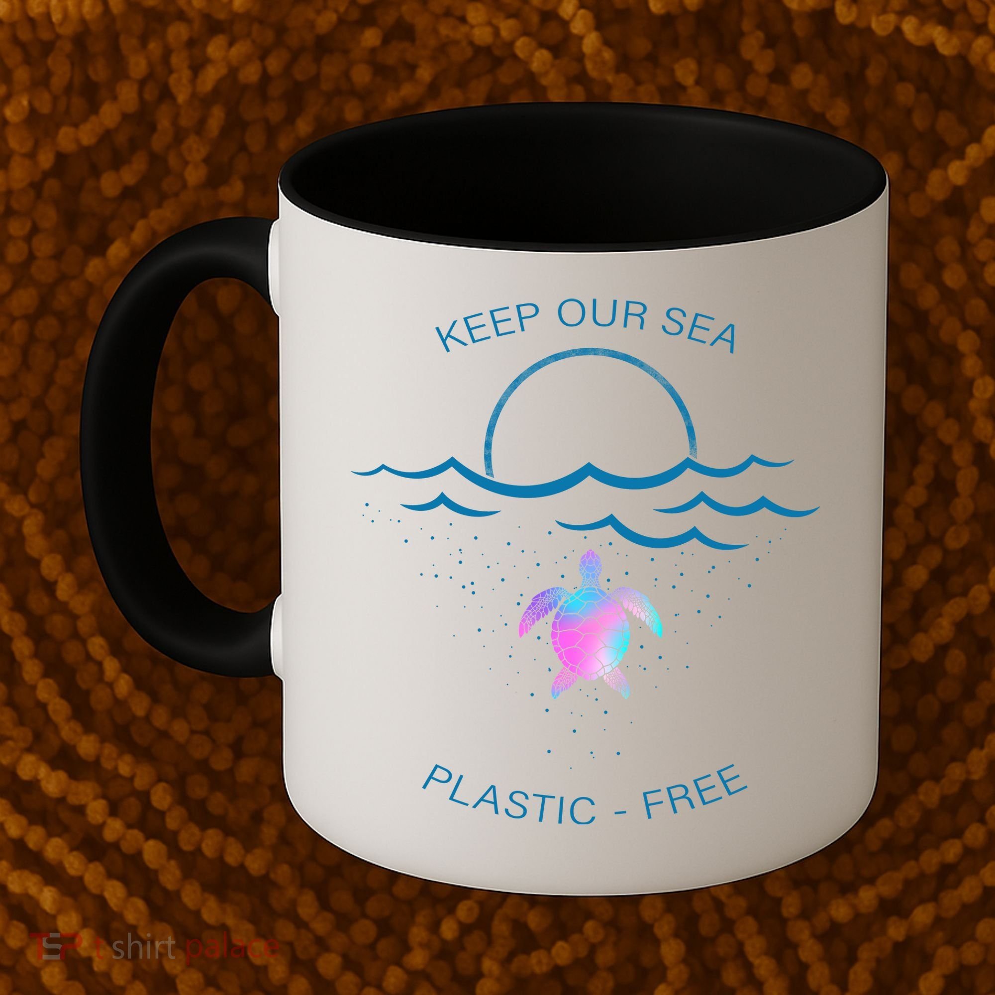 Keep Our Sea Plastic Free Coffee Mug