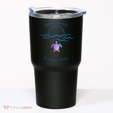 Keep Our Sea Plastic Free Tumbler