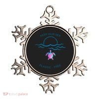 Keep Our Sea Plastic Free Ornament thumb 0
