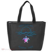 Keep Our Sea Plastic Free Tote Bag thumb 0