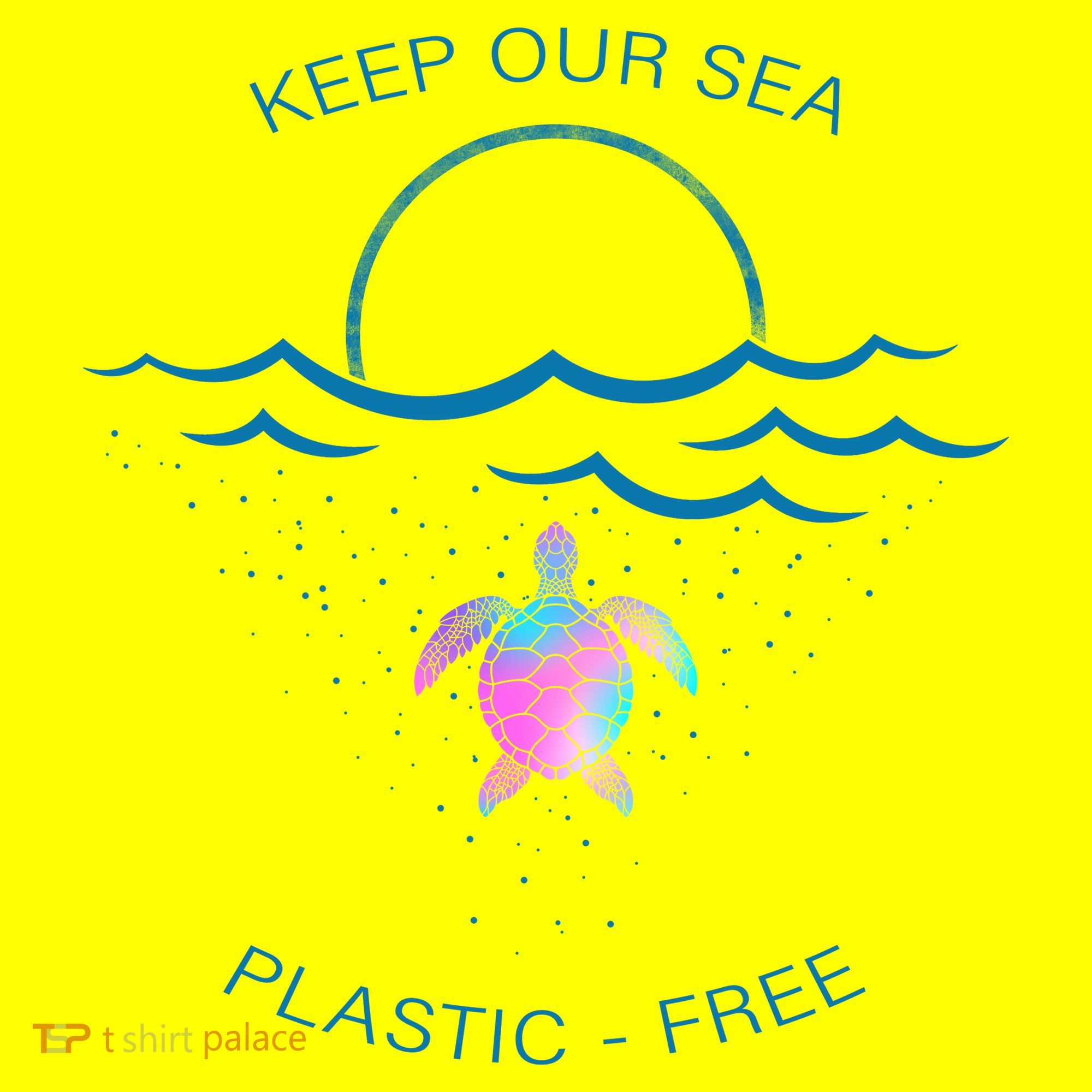 Keep Our Sea Plastic Free Baby Bodysuit