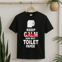 Keep Panic And Buy Toilet Paper T-Shirt thumb 2