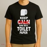 Keep Panic And Buy Toilet Paper T-Shirt thumb 3