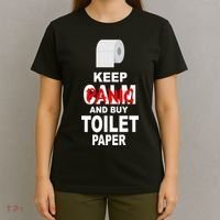 Keep Panic And Buy Toilet Paper T-Shirt thumb 4