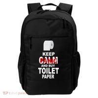 Keep Panic And Buy Toilet Paper Backpack thumb 0