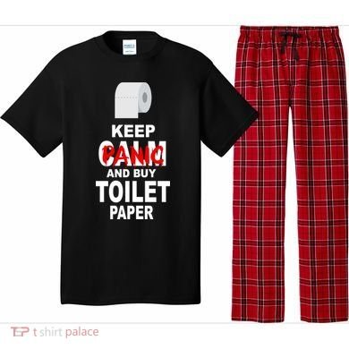 Keep Panic And Buy Toilet Paper Pajama Set