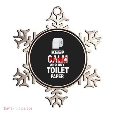 Keep Panic And Buy Toilet Paper Ornament