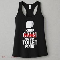 Keep Panic And Buy Toilet Paper Women's Tank Top thumb 3