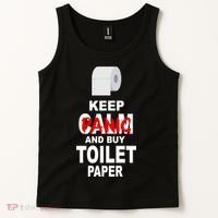 Keep Panic And Buy Toilet Paper Tank Top thumb 2