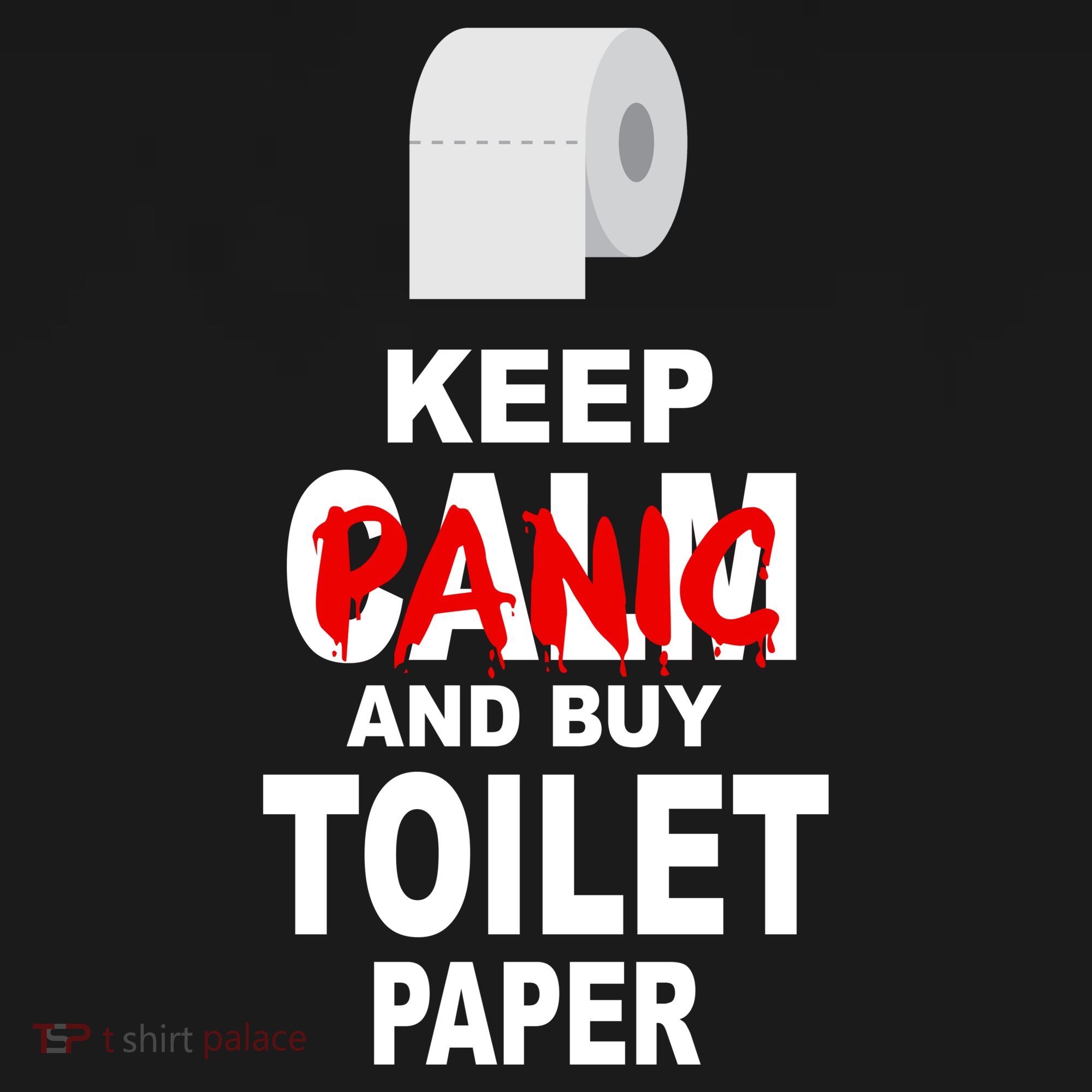 Keep Panic And Buy Toilet Paper Kids Sweatshirt
