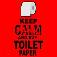 Keep Panic And Buy Toilet Paper Santa Hat thumb 1