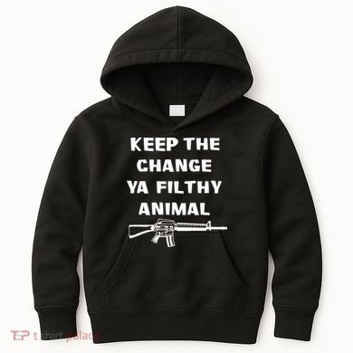 Keep The Change Ya Filthy Animal Kids Hoodie
