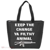 Keep The Change Ya Filthy Animal Tote Bag thumb 0
