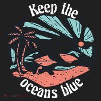 Keep The Ocean Blue Women's Sweatshirt thumb 2