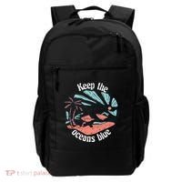 Keep The Ocean Blue Backpack thumb 0