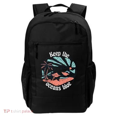 Keep The Ocean Blue Backpack