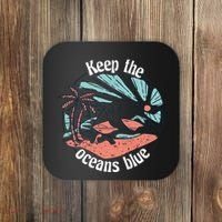 Keep The Ocean Blue Coaster thumb 0