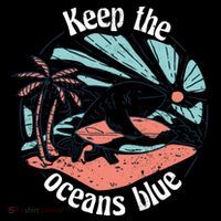 Keep The Ocean Blue Coaster thumb 2