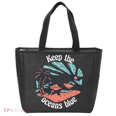 Keep The Ocean Blue Tote Bag