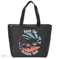 Keep The Ocean Blue Tote Bag thumb 0