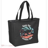 Keep The Ocean Blue Tote Bag thumb 2