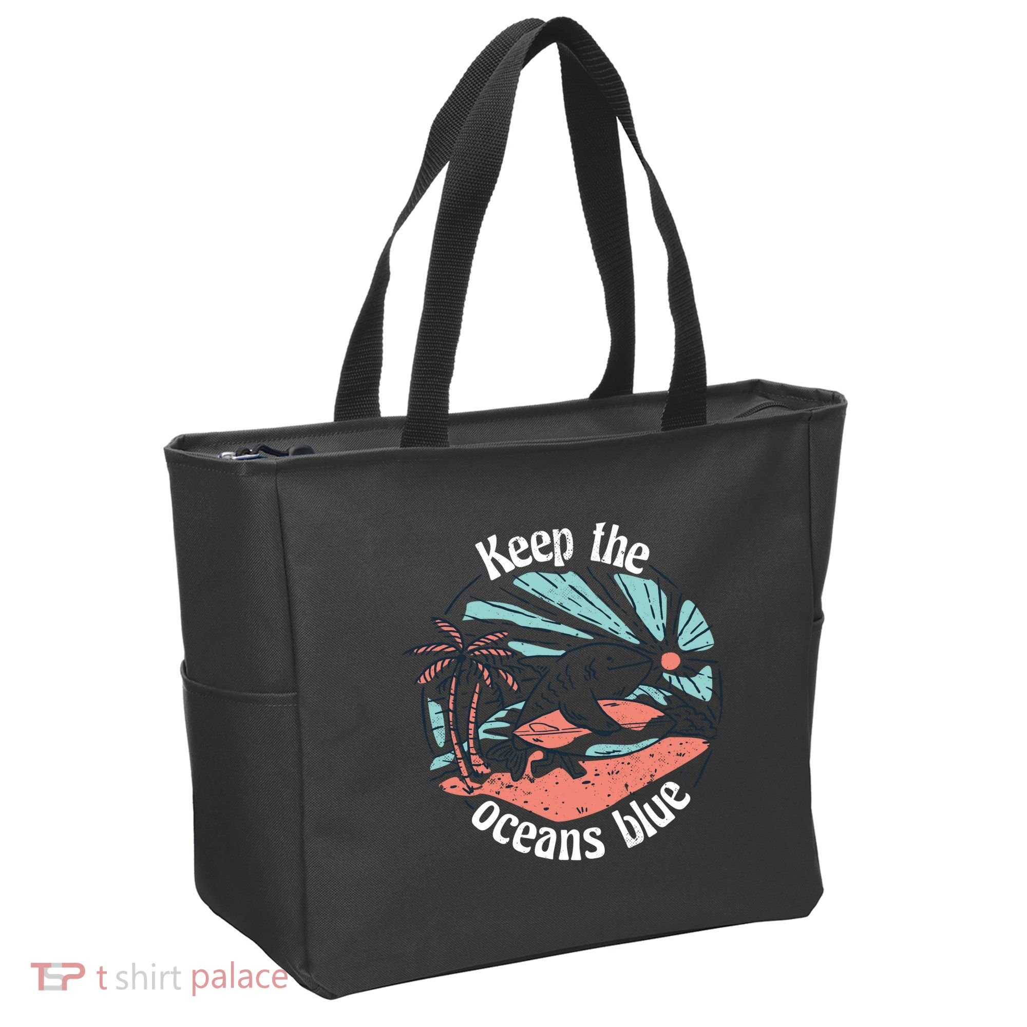 Keep The Ocean Blue Tote Bag